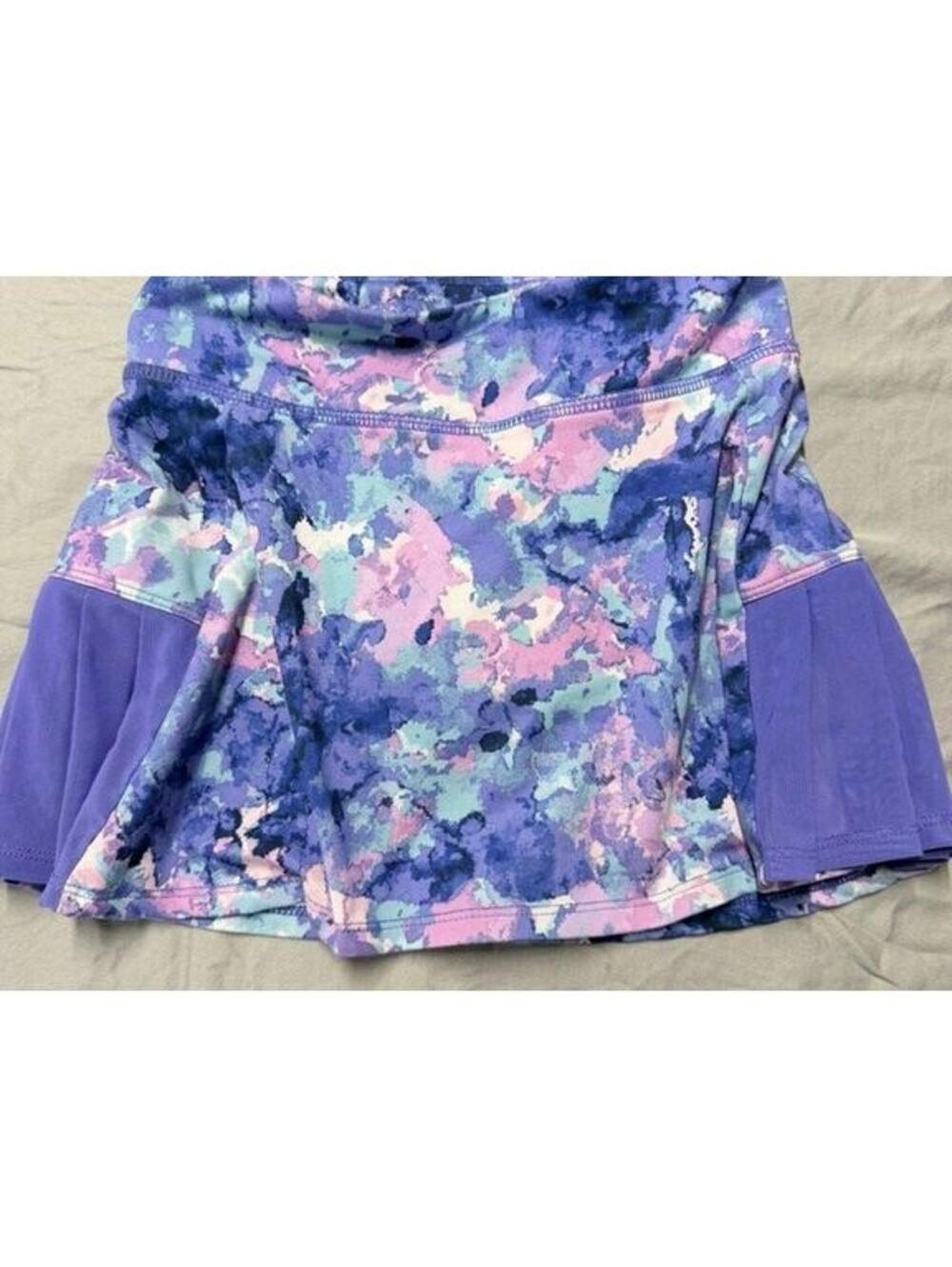Members Mark Girls 5/6 Floral Athletic Shorts